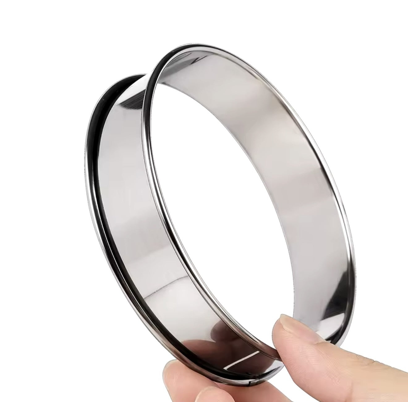 Cercle à Pâtisserie en Acier Inoxydable