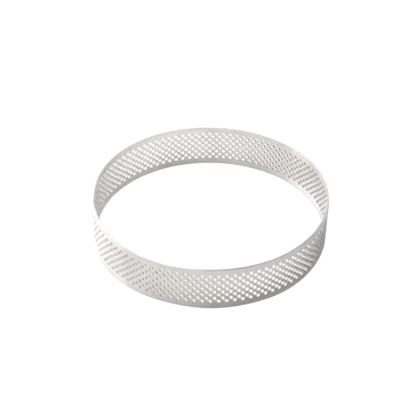 Cercle à Pâtisserie Perforé en Acier Inoxydable