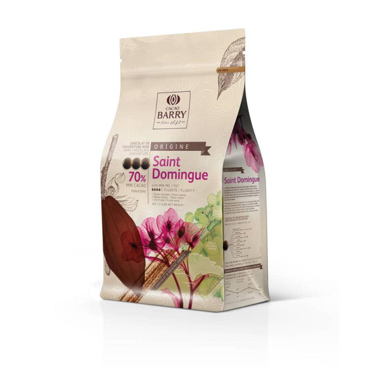 Chocolat Noir de Couverture 70% – Cacao Barry Saint-Domingue